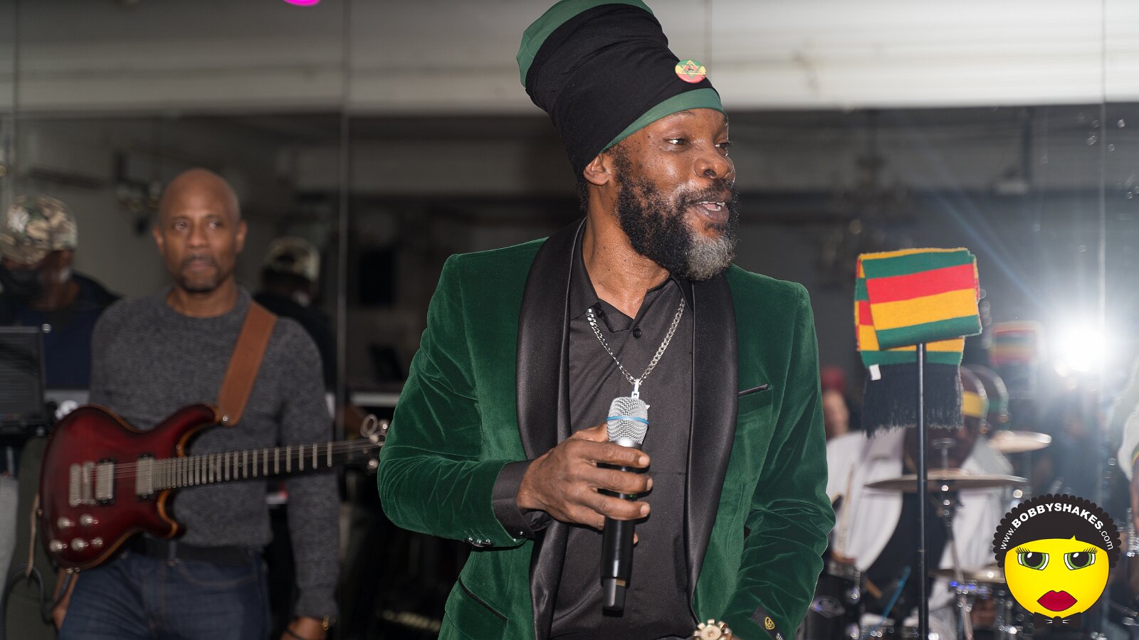 Bushman performing live at New York in New York, NY, photographed by Anil Batra, Picatra Music Journal