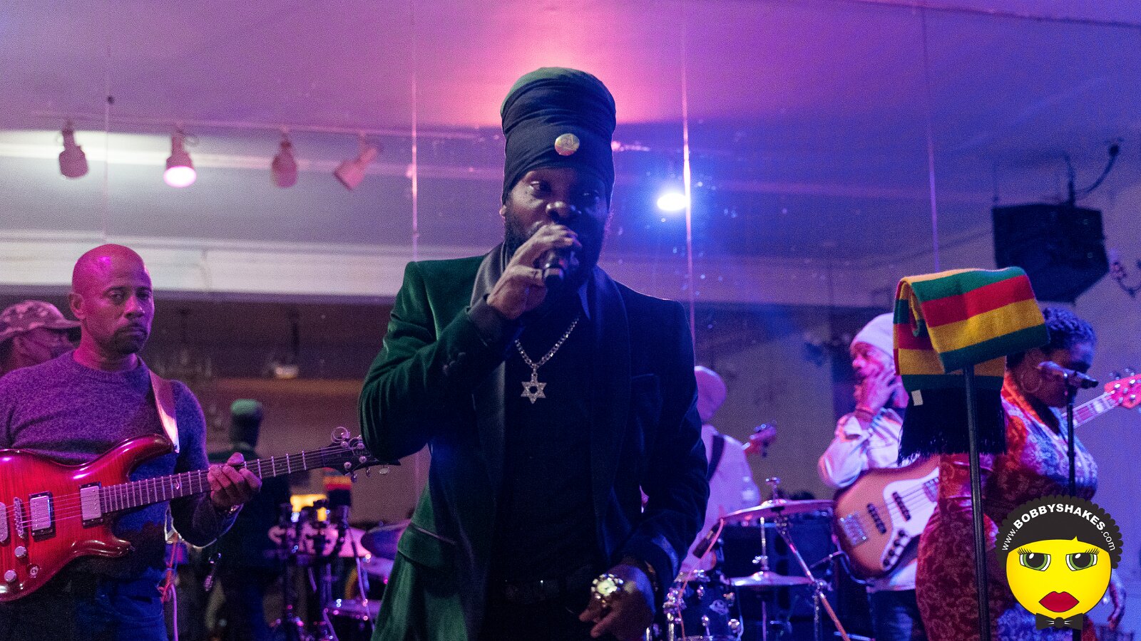 Bushman performing live at New York in New York, NY, photographed by Anil Batra, Picatra Music Journal