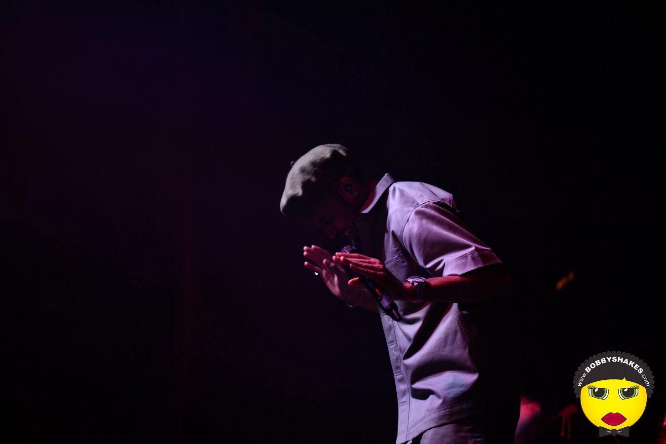 Baby Cham performing live at Big Night Live in Boston, MA, photographed by Bobby Shakes