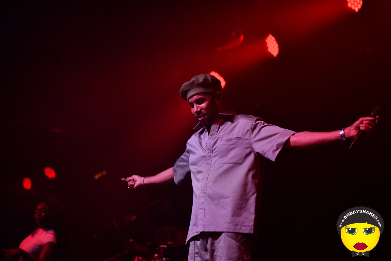 Baby Cham performing live at Big Night Live in Boston, MA, photographed by Bobby Shakes