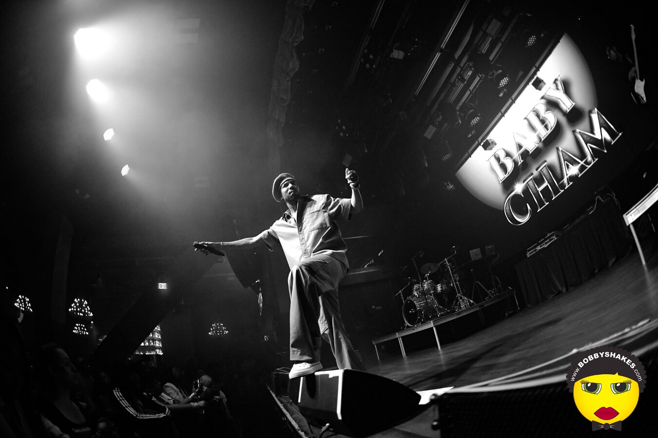 Baby Cham performing live at Big Night Live in Boston, MA, photographed by Bobby Shakes