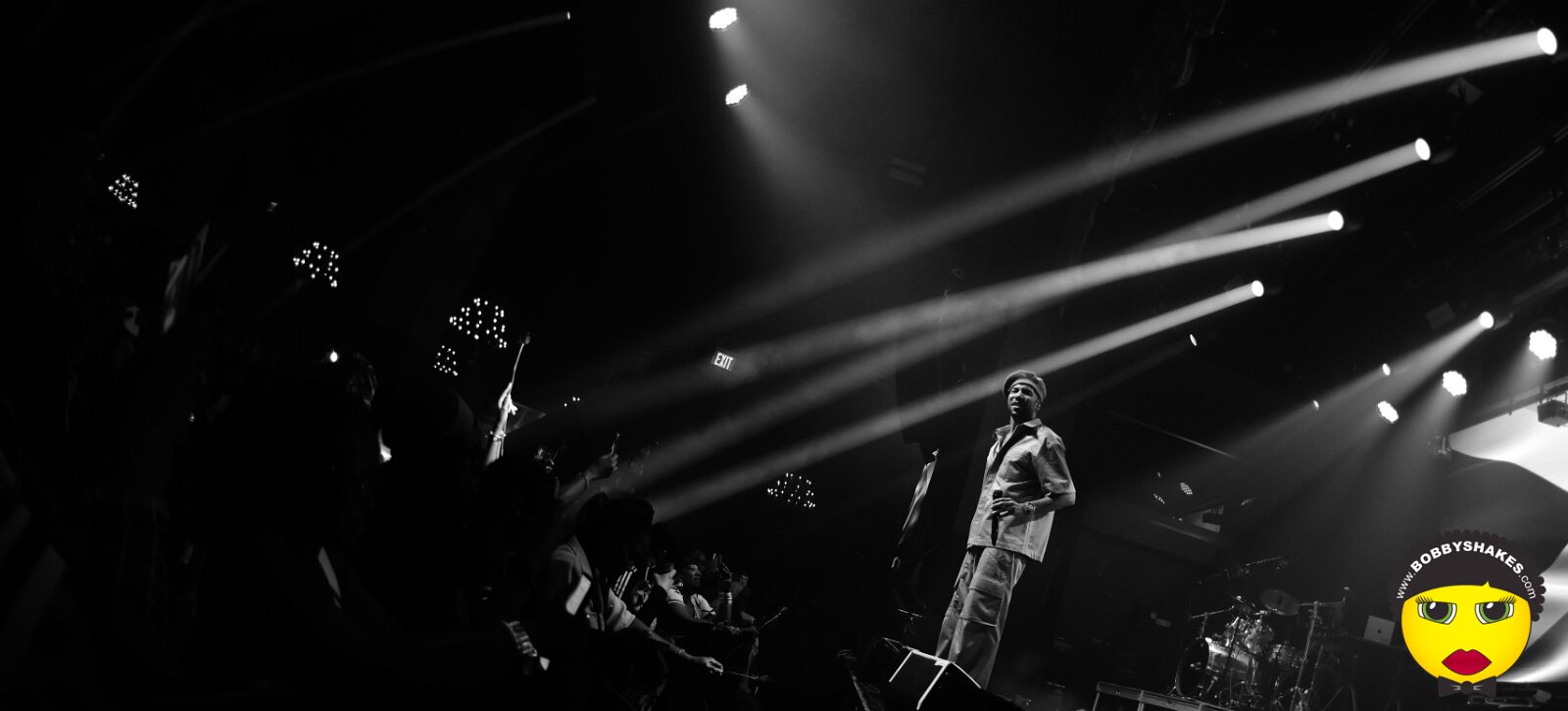 Baby Cham performing live at Big Night Live in Boston, MA, photographed by Bobby Shakes