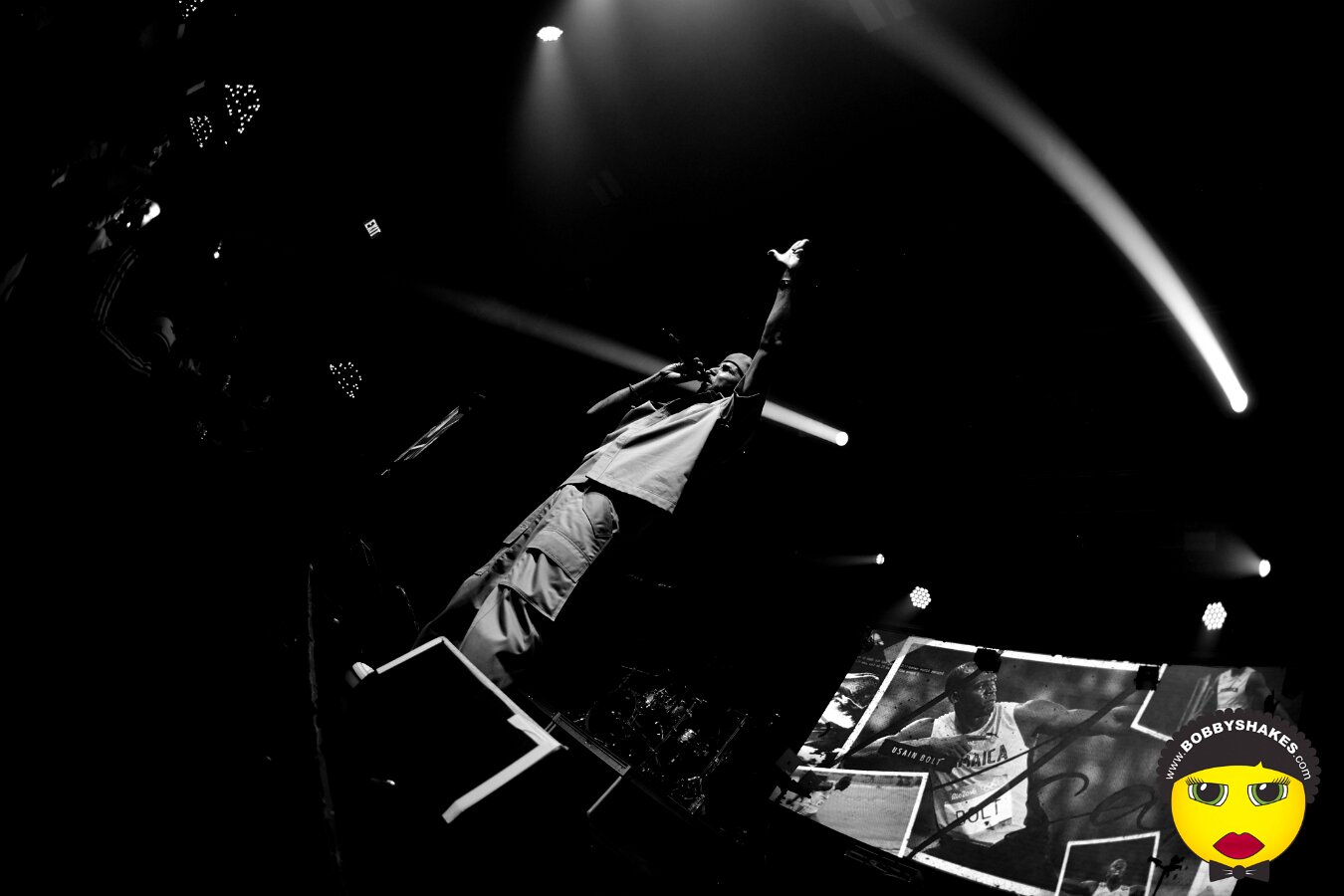 Baby Cham performing live at Big Night Live in Boston, MA, photographed by Bobby Shakes