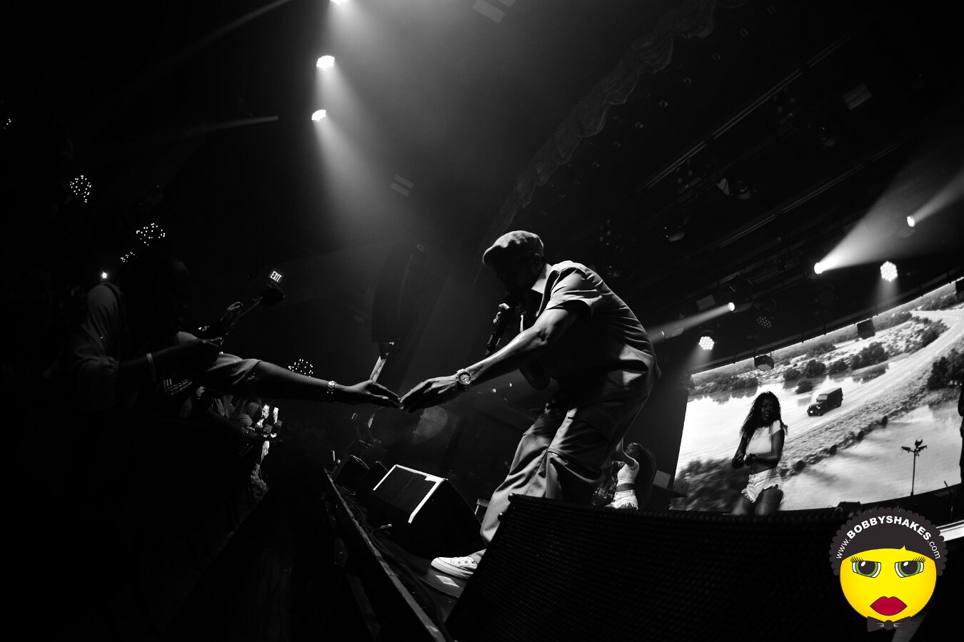 Baby Cham performing live at Big Night Live in Boston, MA, photographed by Bobby Shakes
