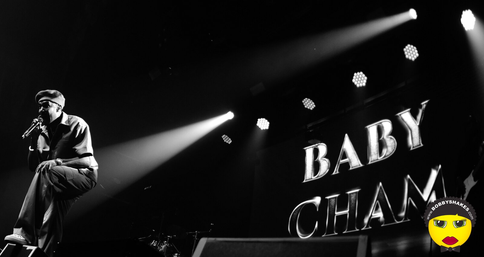 Baby Cham performing live at Big Night Live in Boston, MA, photographed by Bobby Shakes