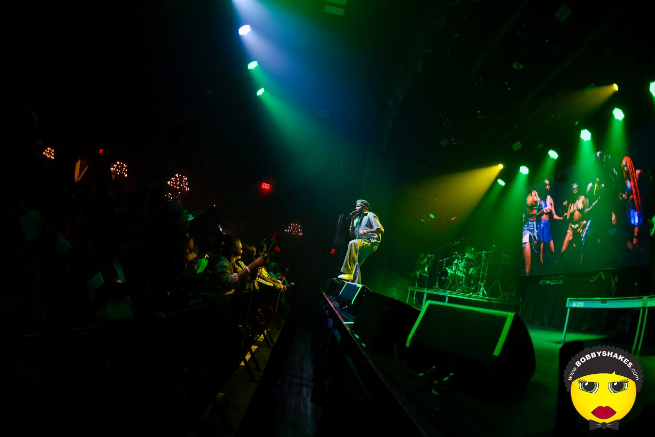 Baby Cham performing live at Big Night Live in Boston, MA, photographed by Bobby Shakes