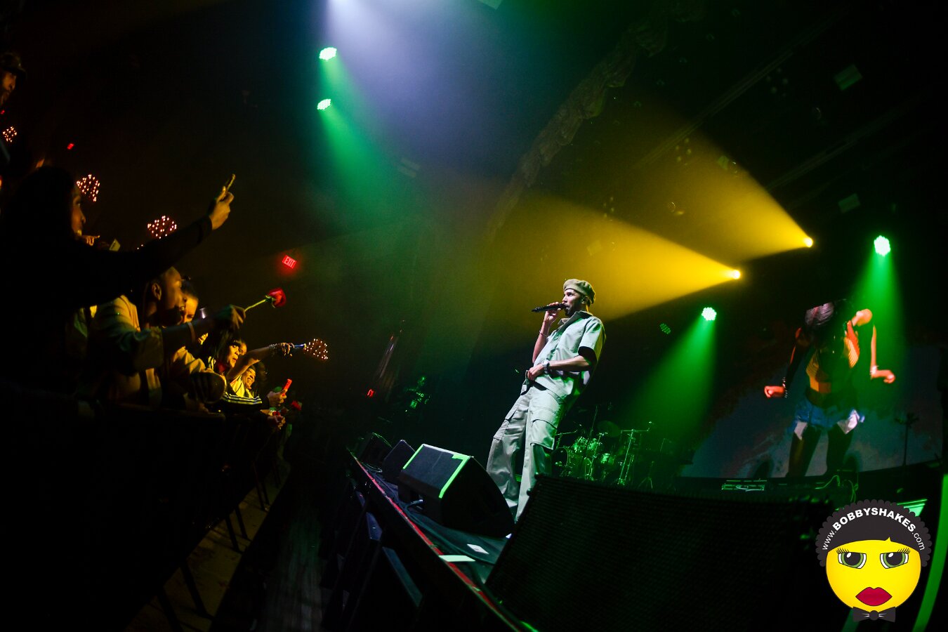 Baby Cham performing live at Big Night Live in Boston, MA, photographed by Bobby Shakes
