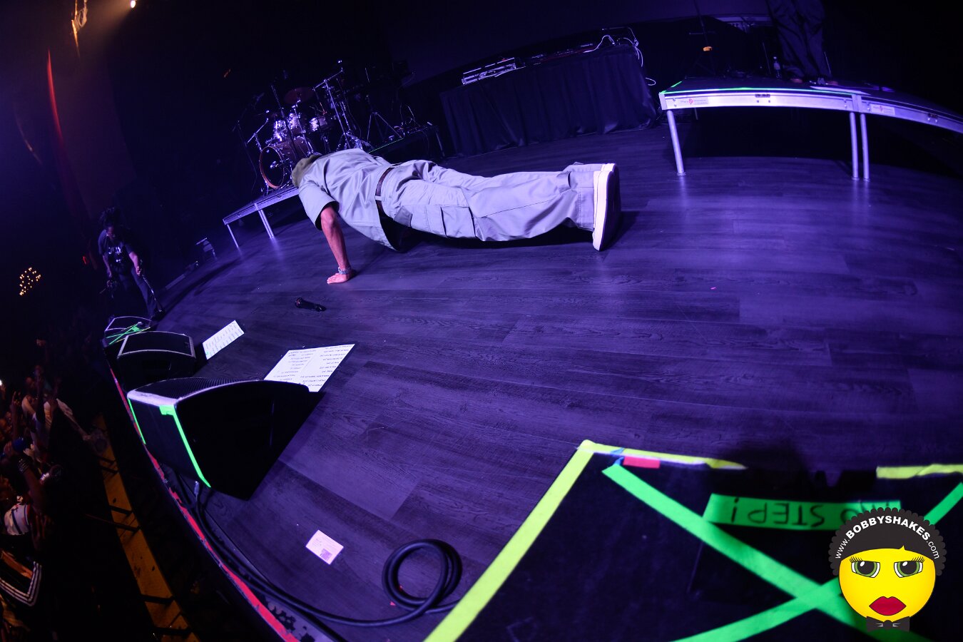Baby Cham performing live at Big Night Live in Boston, MA, photographed by Bobby Shakes