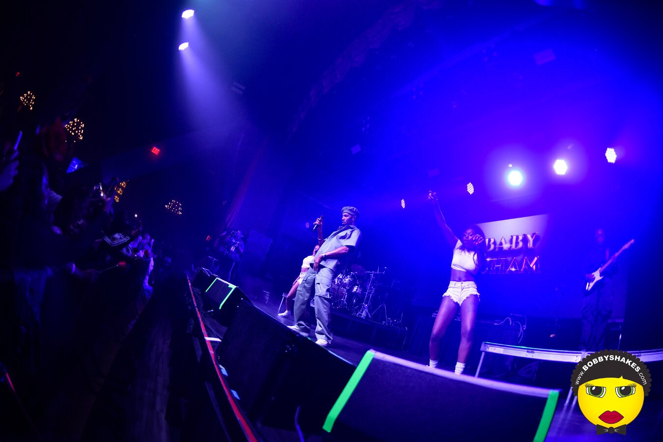 Baby Cham performing live at Big Night Live in Boston, MA, photographed by Bobby Shakes