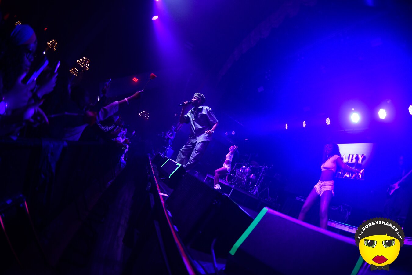 Baby Cham performing live at Big Night Live in Boston, MA, photographed by Bobby Shakes
