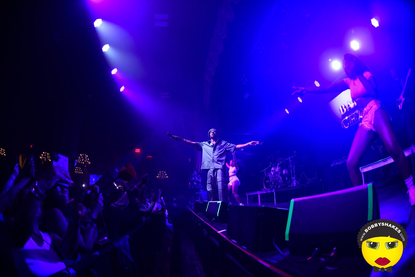 Baby Cham performing live at Big Night Live in Boston, MA, photographed by Bobby Shakes
