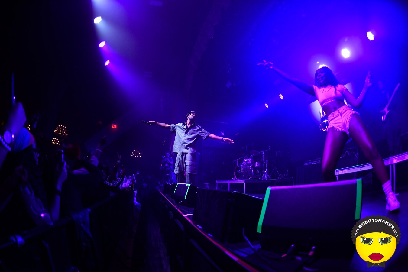 Baby Cham performing live at Big Night Live in Boston, MA, photographed by Bobby Shakes