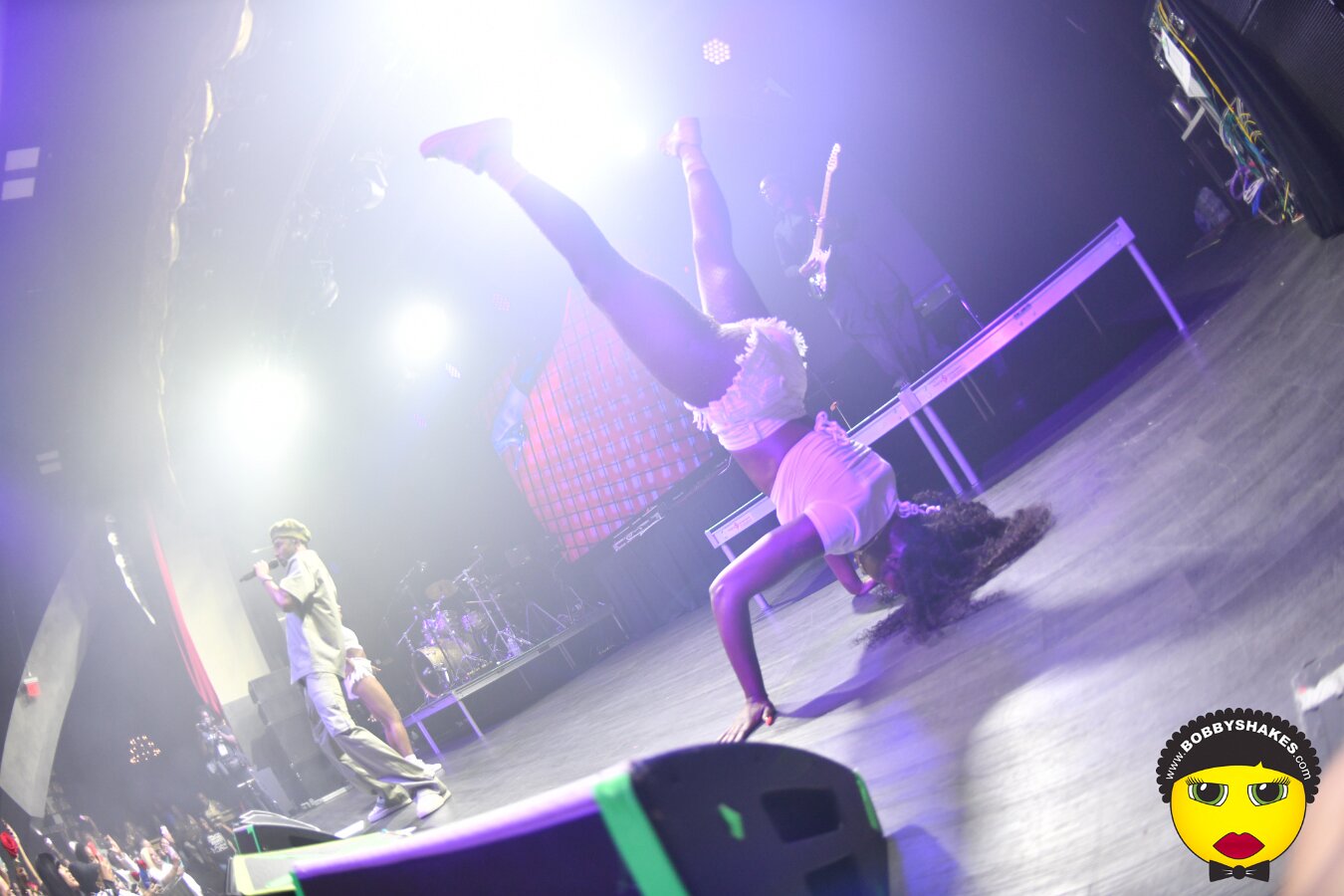 Baby Cham performing live at Big Night Live in Boston, MA, photographed by Bobby Shakes