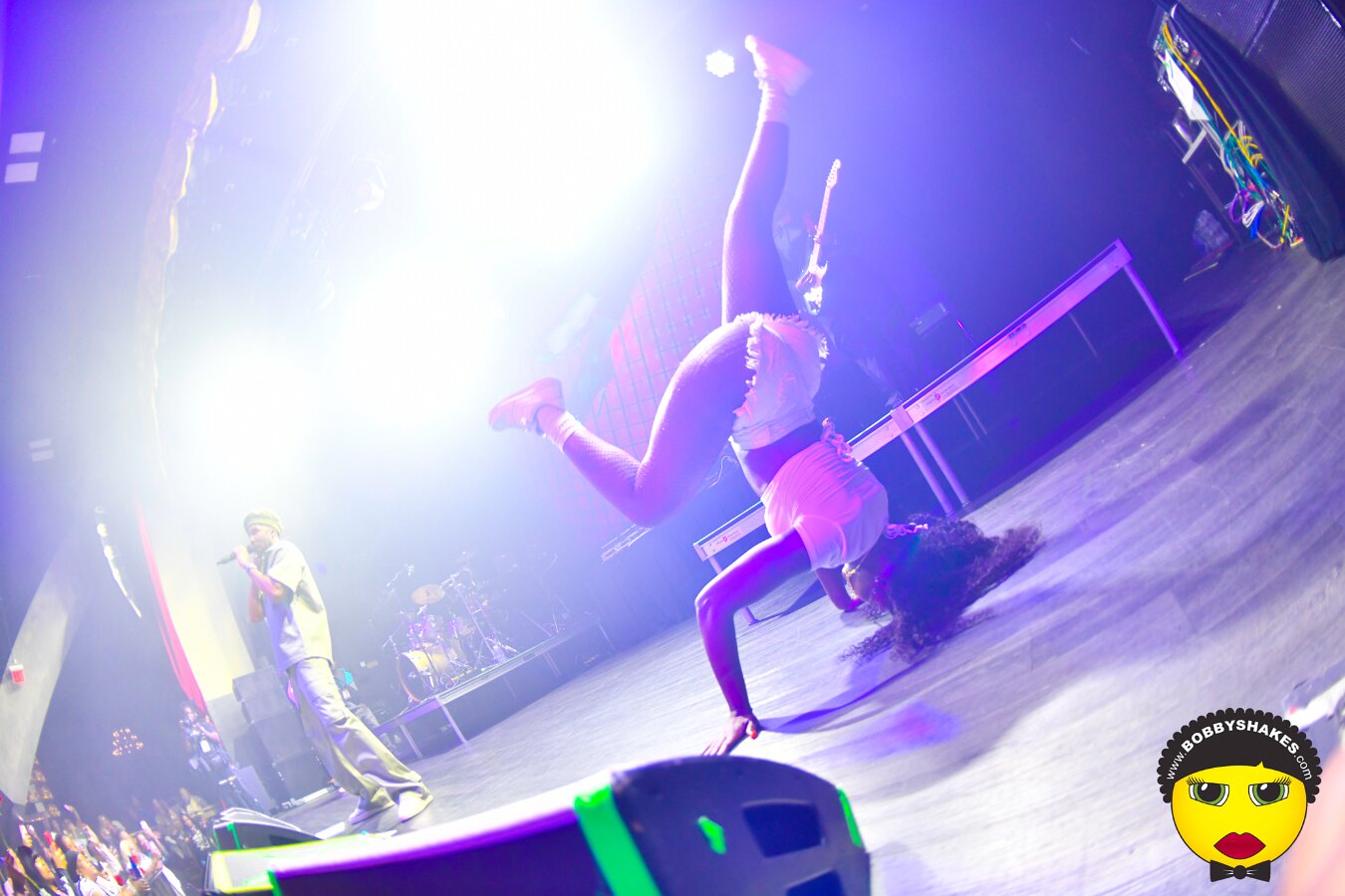 Baby Cham performing live at Big Night Live in Boston, MA, photographed by Bobby Shakes