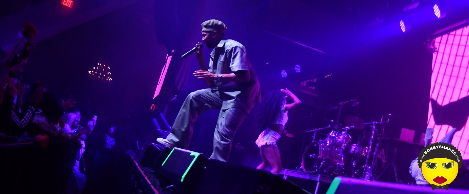 Baby Cham performing live at Big Night Live in Boston, MA, photographed by Bobby Shakes