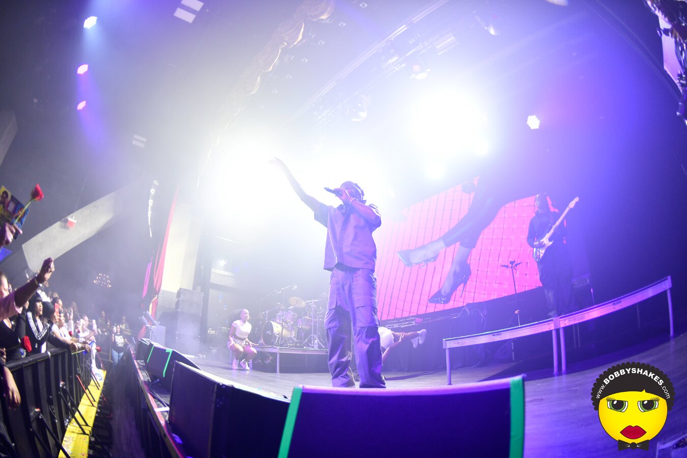 Baby Cham performing live at Big Night Live in Boston, MA, photographed by Bobby Shakes