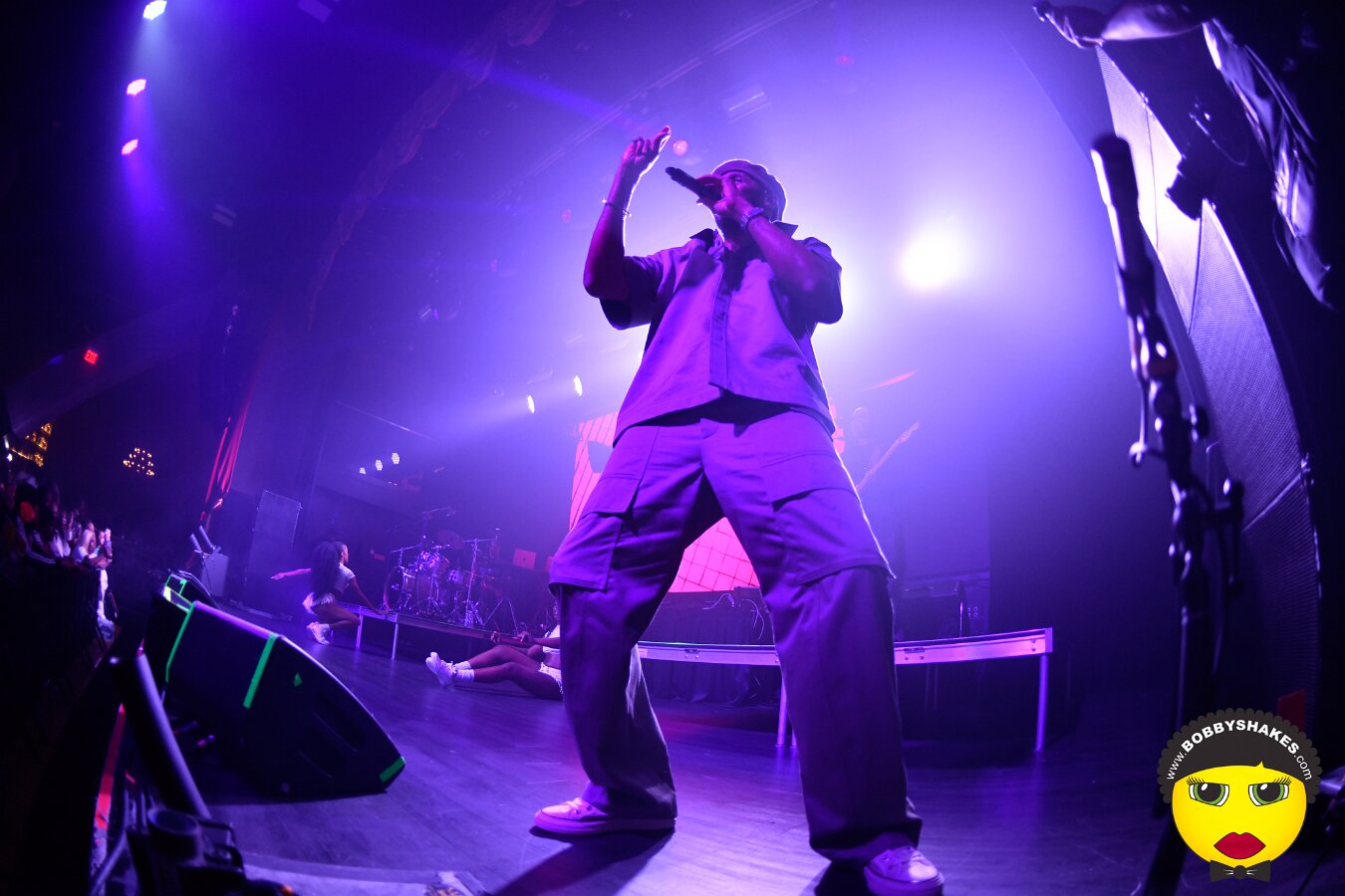 Baby Cham performing live at Big Night Live in Boston, MA, photographed by Bobby Shakes