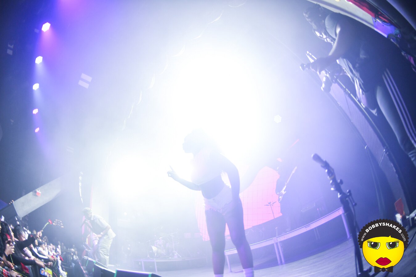 Baby Cham performing live at Big Night Live in Boston, MA, photographed by Bobby Shakes