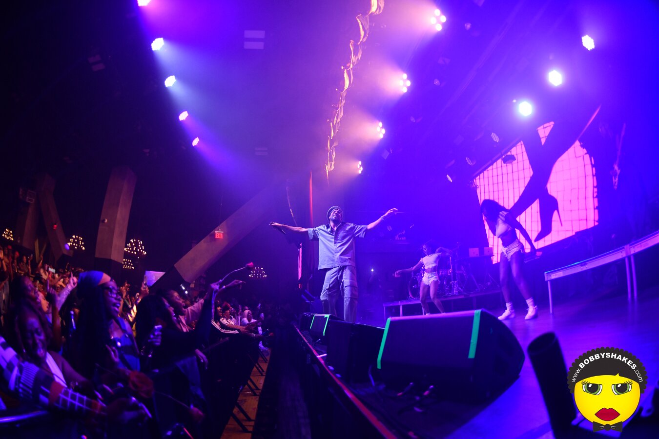 Baby Cham performing live at Big Night Live in Boston, MA, photographed by Bobby Shakes