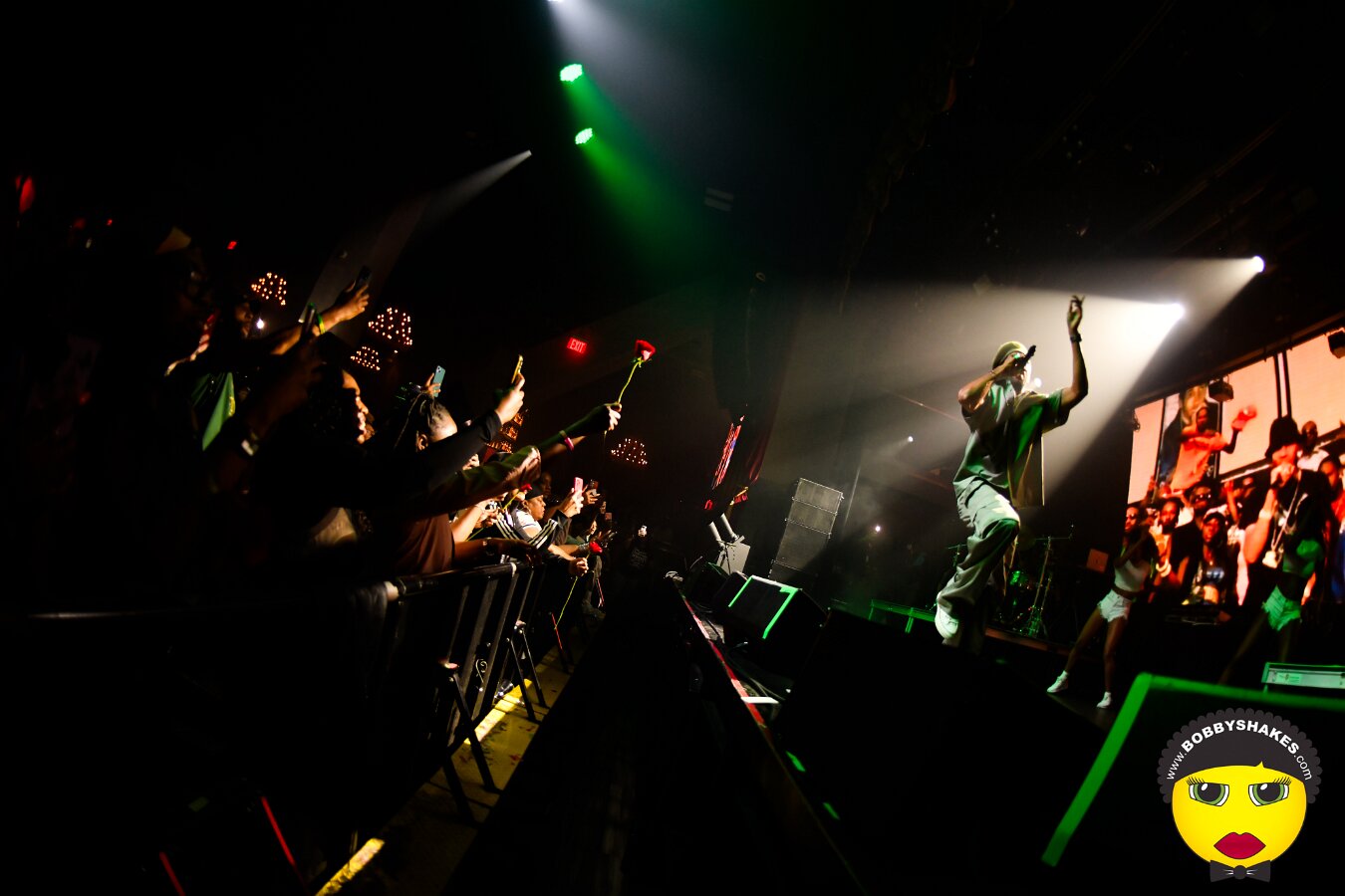 Baby Cham performing live at Big Night Live in Boston, MA, photographed by Bobby Shakes