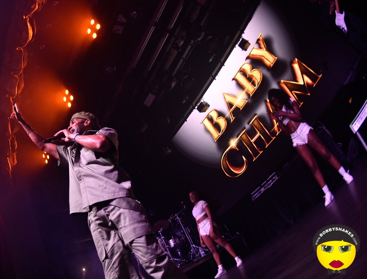 Baby Cham performing live at Big Night Live in Boston, MA, photographed by Bobby Shakes