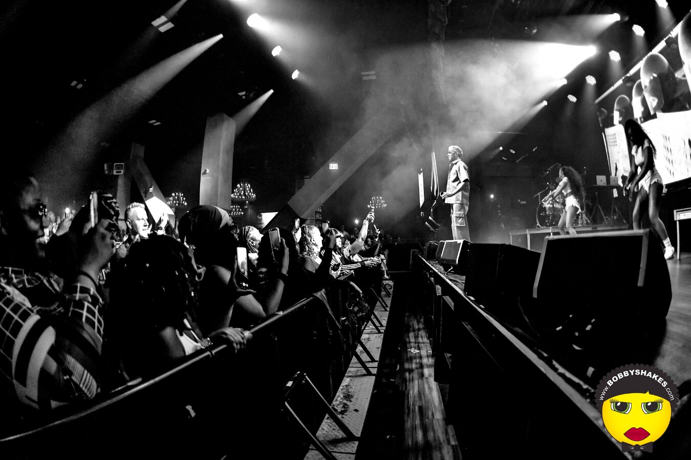 Baby Cham performing live at Big Night Live in Boston, MA, photographed by Bobby Shakes