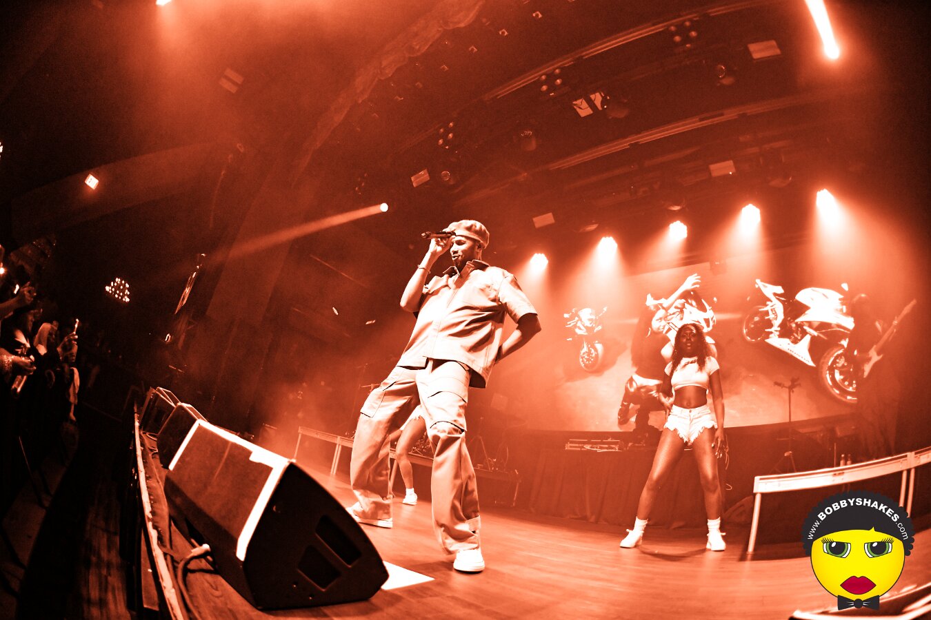 Baby Cham performing live at Big Night Live in Boston, MA, photographed by Bobby Shakes
