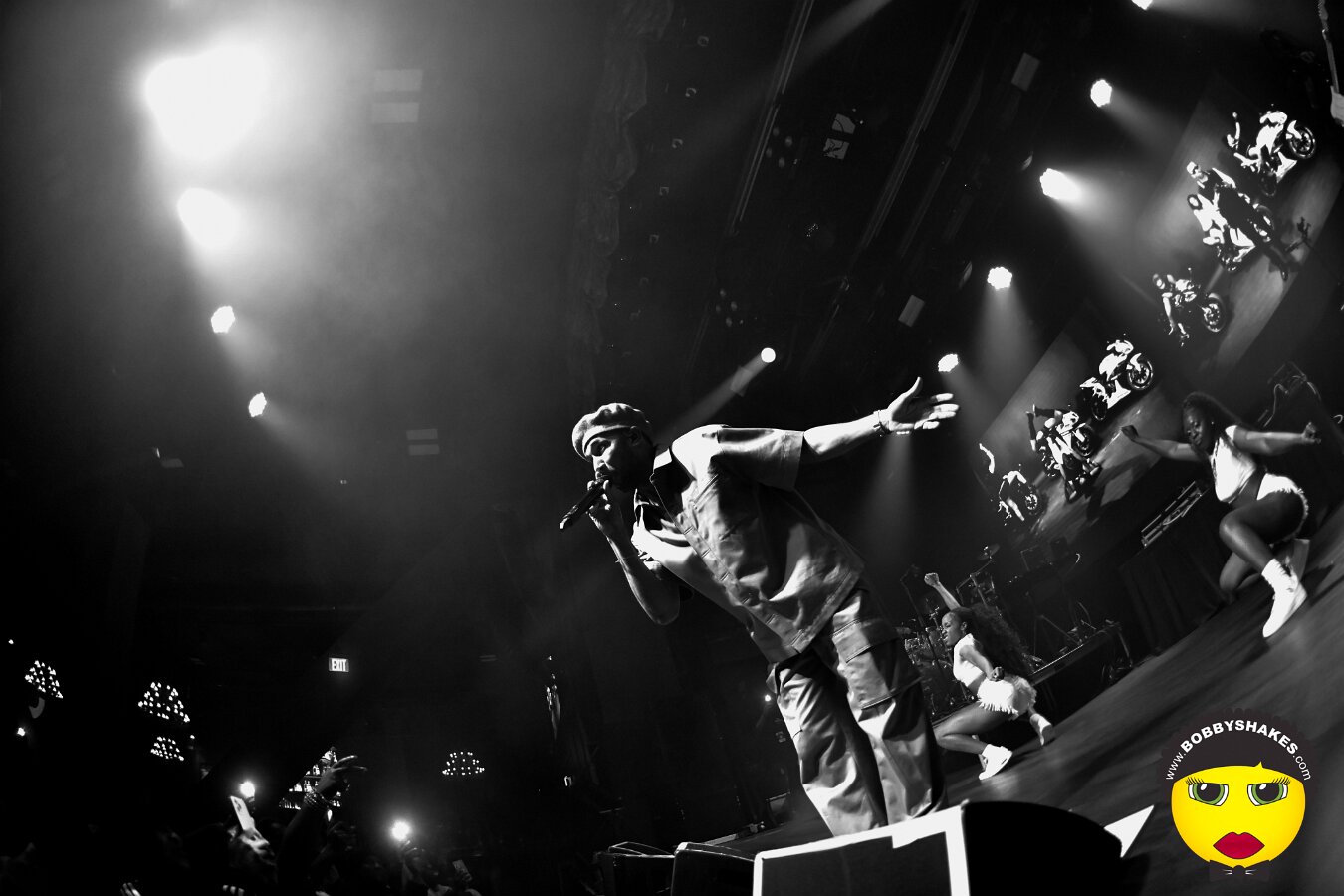 Baby Cham performing live at Big Night Live in Boston, MA, photographed by Bobby Shakes