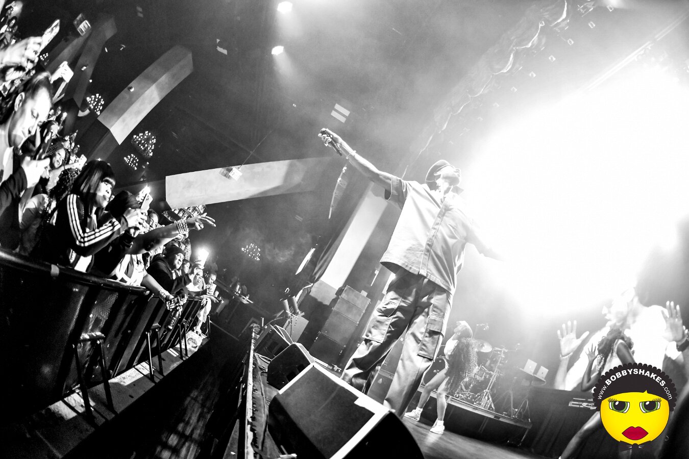 Baby Cham performing live at Big Night Live in Boston, MA, photographed by Bobby Shakes