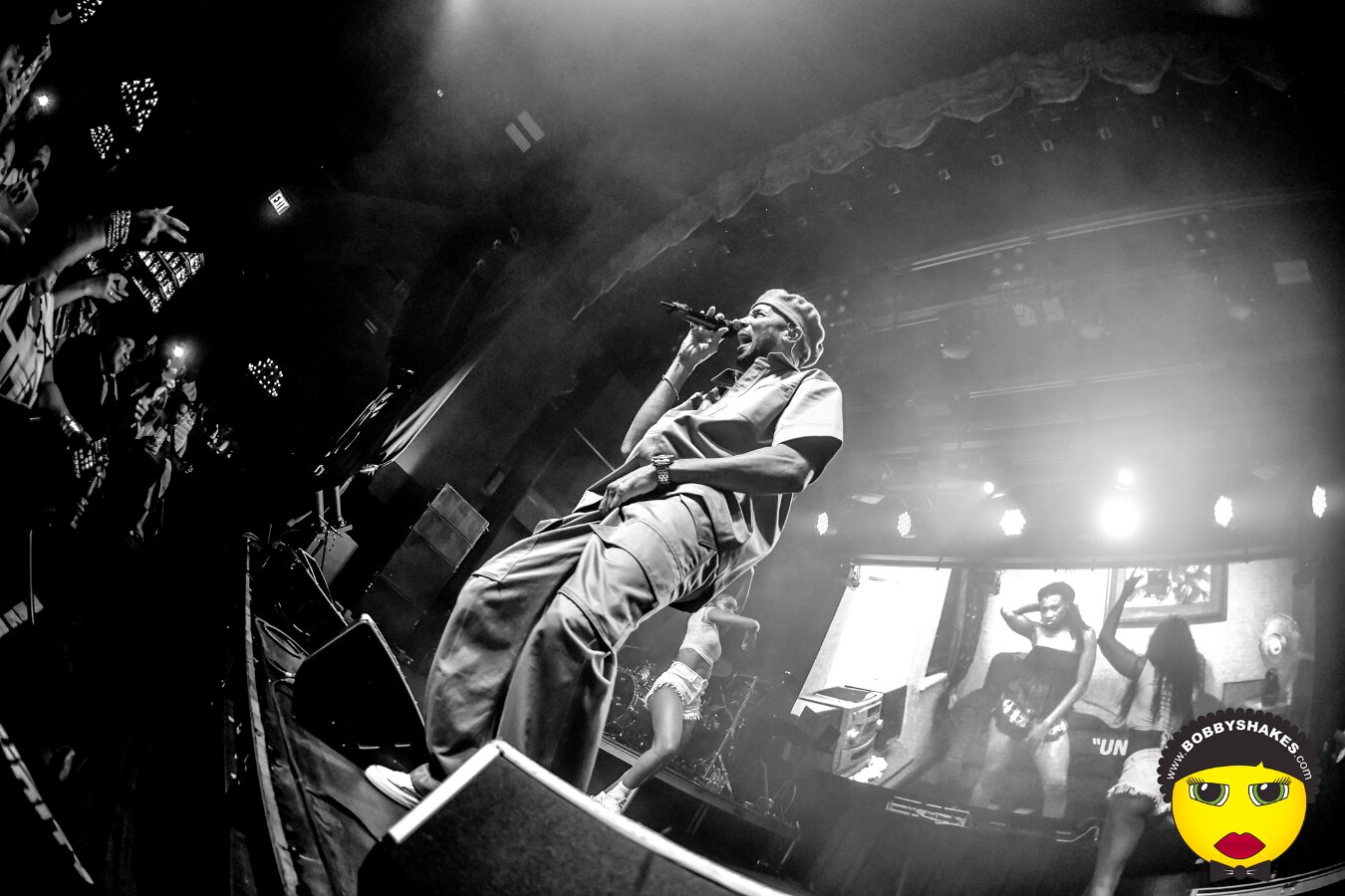 Baby Cham performing live at Big Night Live in Boston, MA, photographed by Bobby Shakes