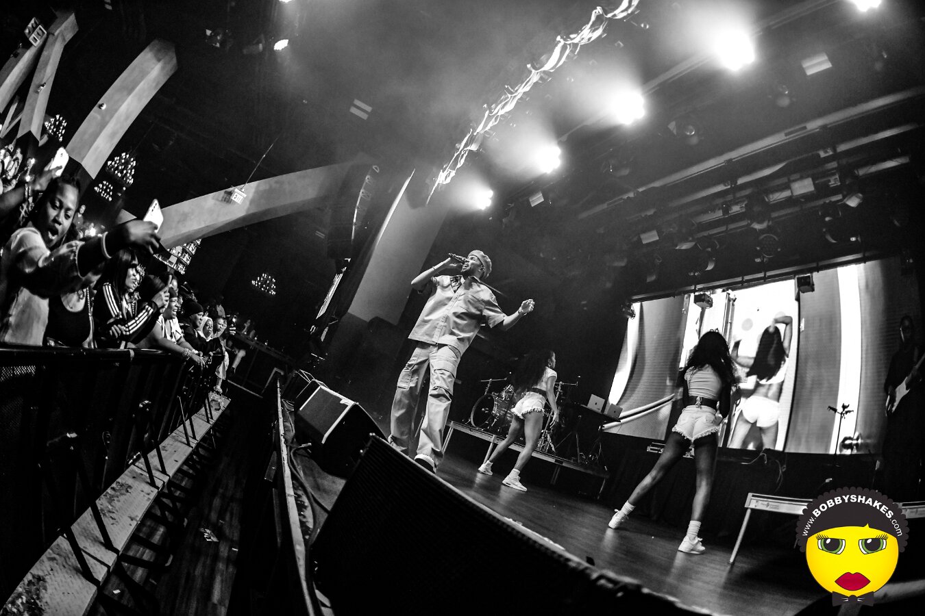 Baby Cham performing live at Big Night Live in Boston, MA, photographed by Bobby Shakes
