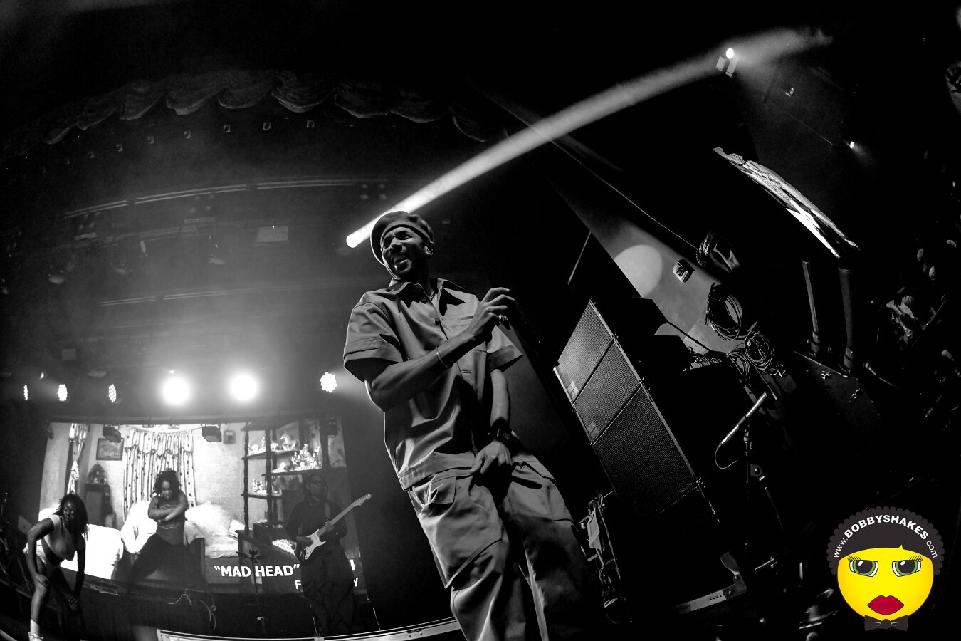 Baby Cham performing live at Big Night Live in Boston, MA, photographed by Bobby Shakes