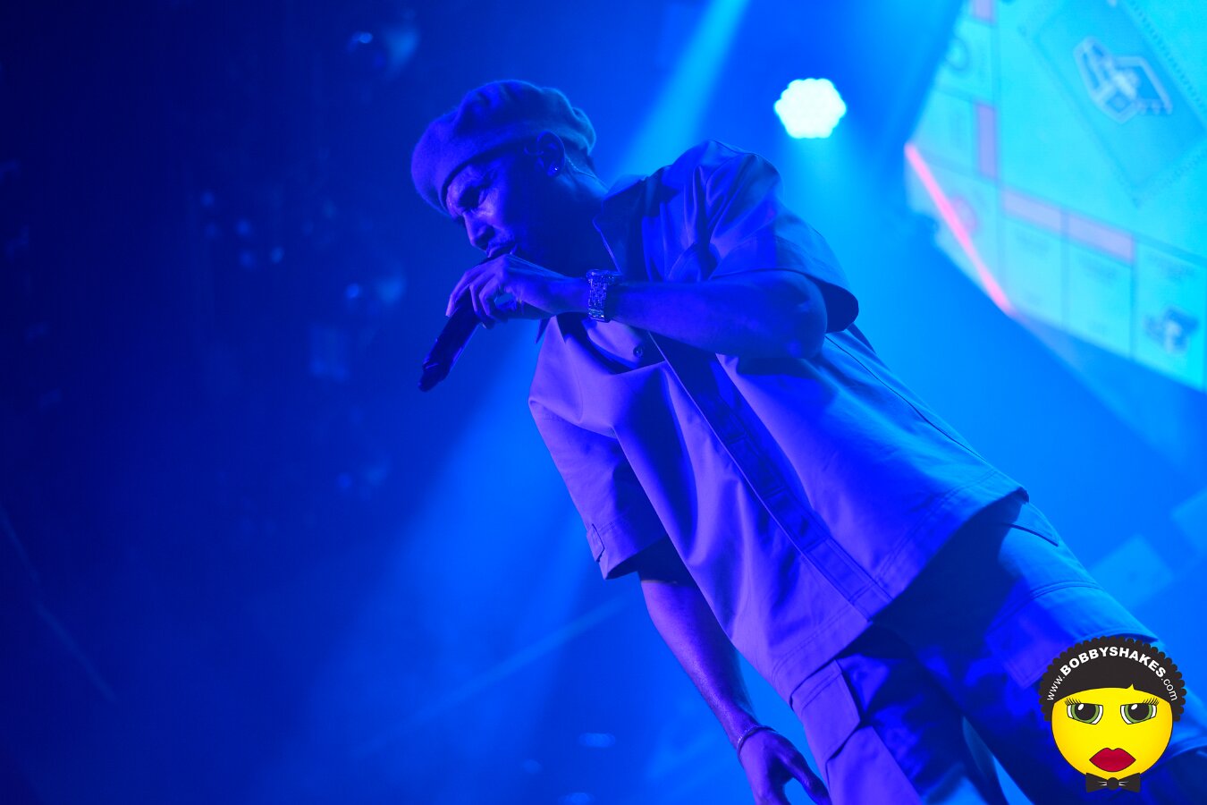 Baby Cham performing live at Big Night Live in Boston, MA, photographed by Bobby Shakes