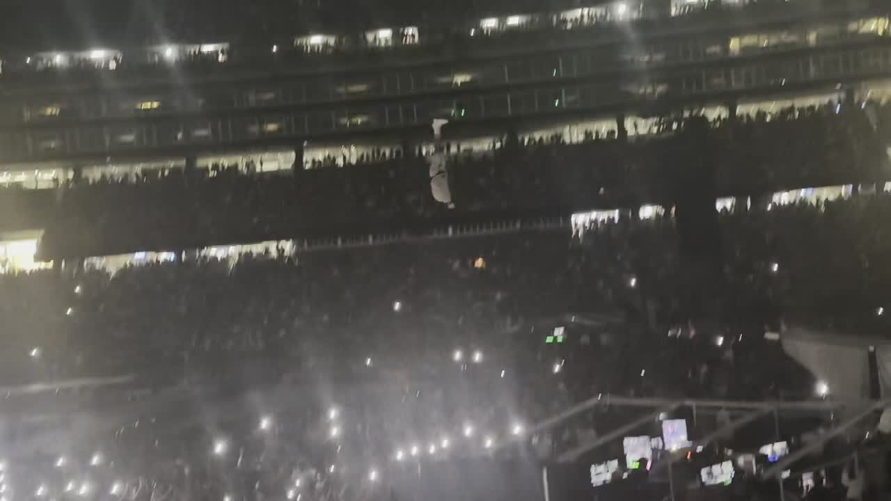 Chris Brown performing live at Gillette Stadium in Foxborough, MA, photographed by Julez