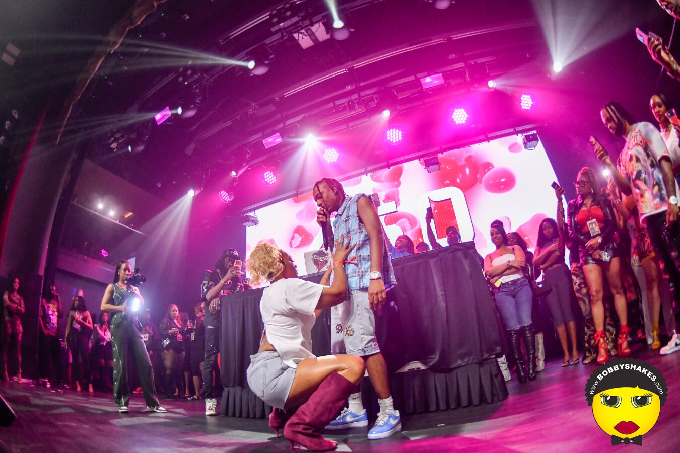Ding Dong performing live at Big Night Live in Boston, MA, photographed by Bobby Shakes