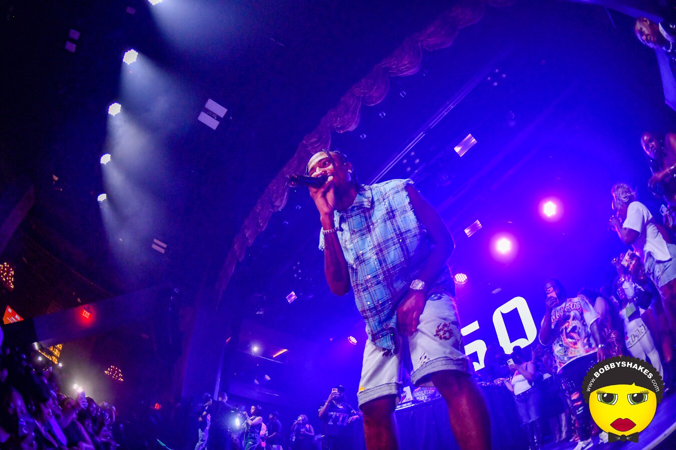 Ding Dong performing live at Big Night Live in Boston, MA, photographed by Bobby Shakes