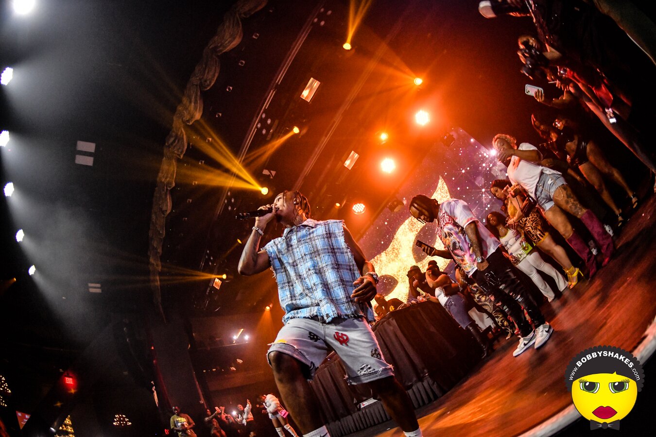 Ding Dong performing live at Big Night Live in Boston, MA, photographed by Bobby Shakes