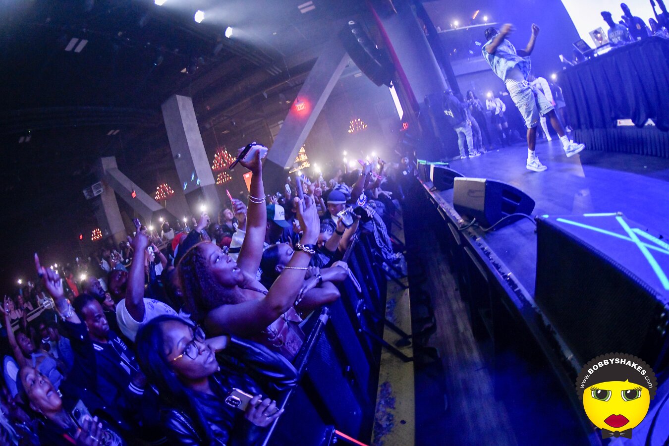 Ding Dong performing live at Big Night Live in Boston, MA, photographed by Bobby Shakes