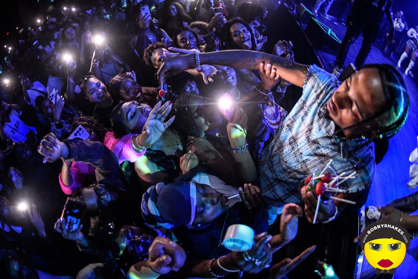 Ding Dong performing live at Big Night Live in Boston, MA, photographed by Bobby Shakes
