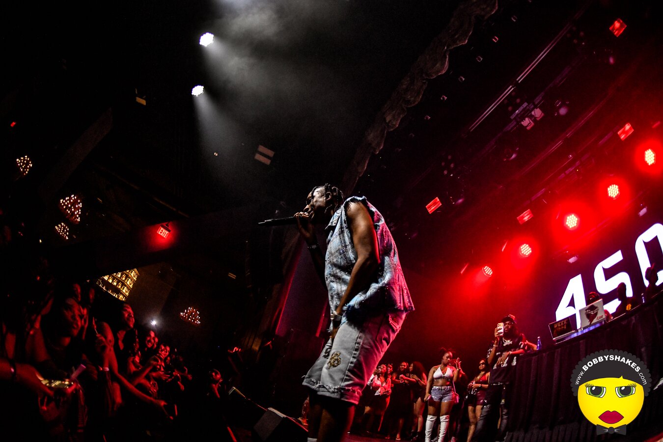 Ding Dong performing live at Big Night Live in Boston, MA, photographed by Bobby Shakes