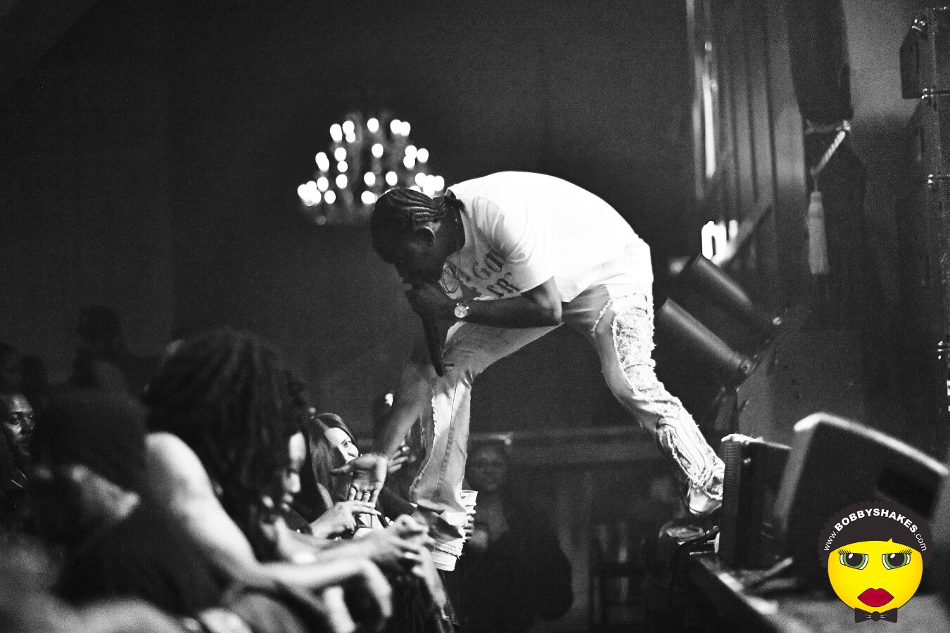 Ding Dong performing live at Big Night Live in Boston, MA, photographed by Bobby Shakes