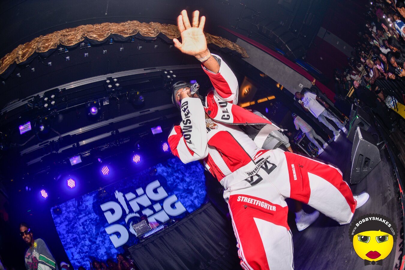 Ding Dong performing live at Big Night Live in Boston, MA, photographed by Bobby Shakes