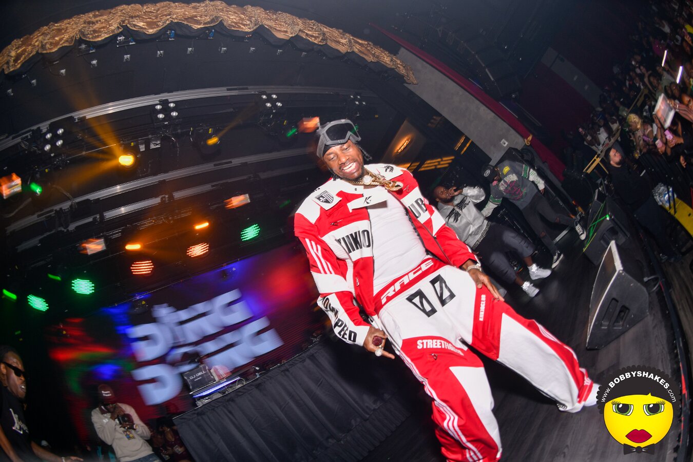 Ding Dong performing live at Big Night Live in Boston, MA, photographed by Bobby Shakes