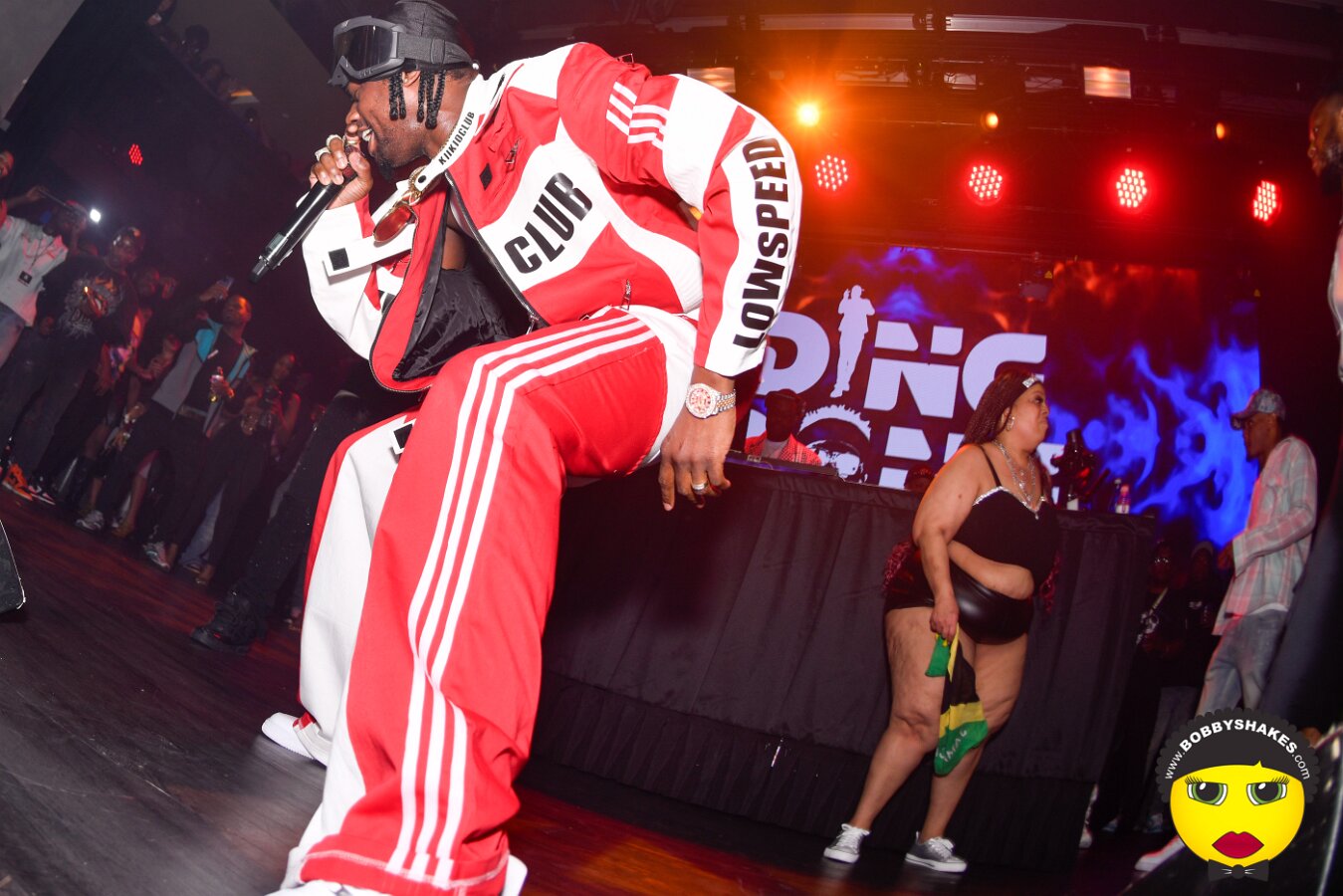 Ding Dong performing live at Big Night Live in Boston, MA, photographed by Bobby Shakes