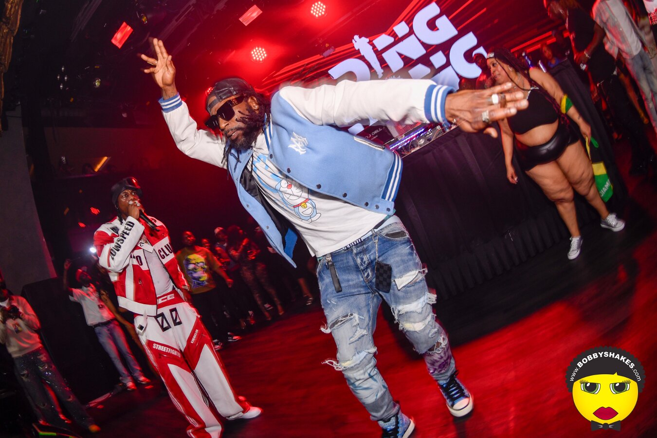 Ding Dong performing live at Big Night Live in Boston, MA, photographed by Bobby Shakes