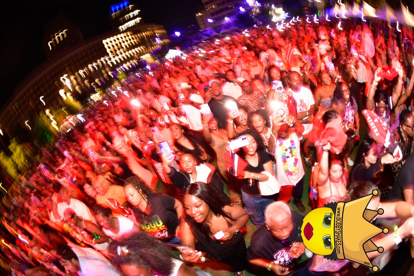 Machel Montano & Lady Lava performing live at Boston City Hall Plaza in Boston, MA, photographed by Bobby Shakes