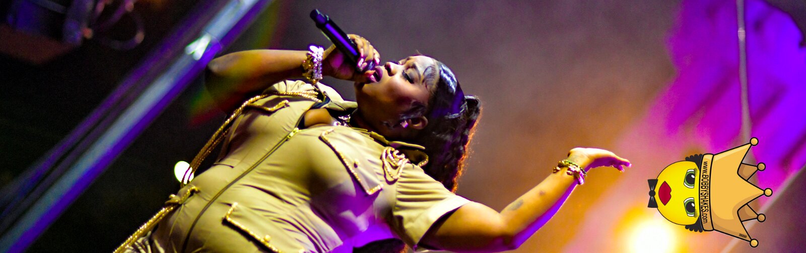 Machel Montano & Lady Lava performing live at Boston City Hall Plaza in Boston, MA, photographed by Bobby Shakes