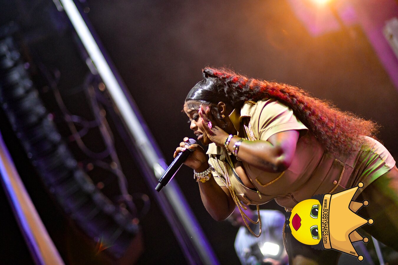 Machel Montano & Lady Lava performing live at Boston City Hall Plaza in Boston, MA, photographed by Bobby Shakes