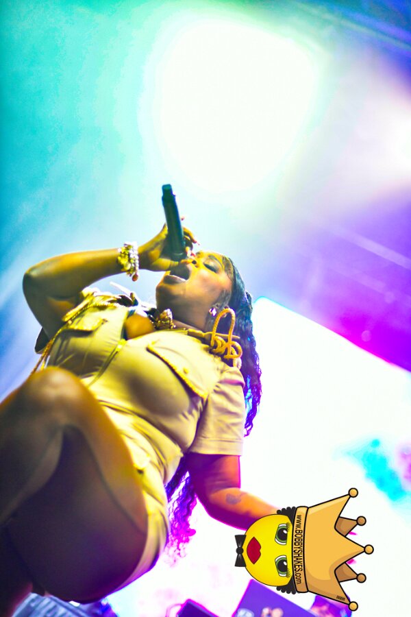 Machel Montano & Lady Lava performing live at Boston City Hall Plaza in Boston, MA, photographed by Bobby Shakes