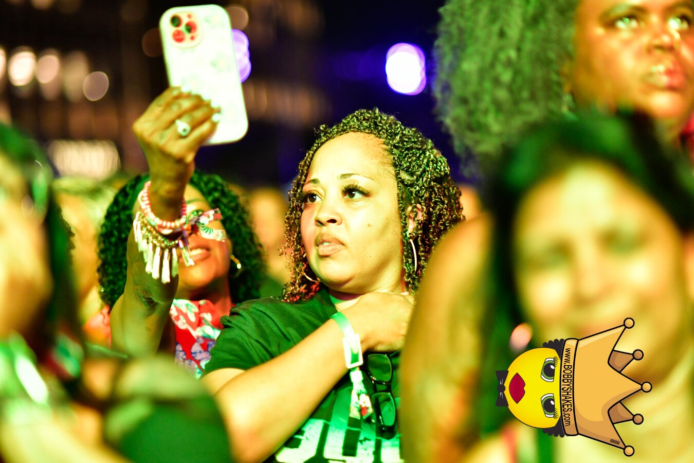 Machel Montano & Lady Lava performing live at Boston City Hall Plaza in Boston, MA, photographed by Bobby Shakes